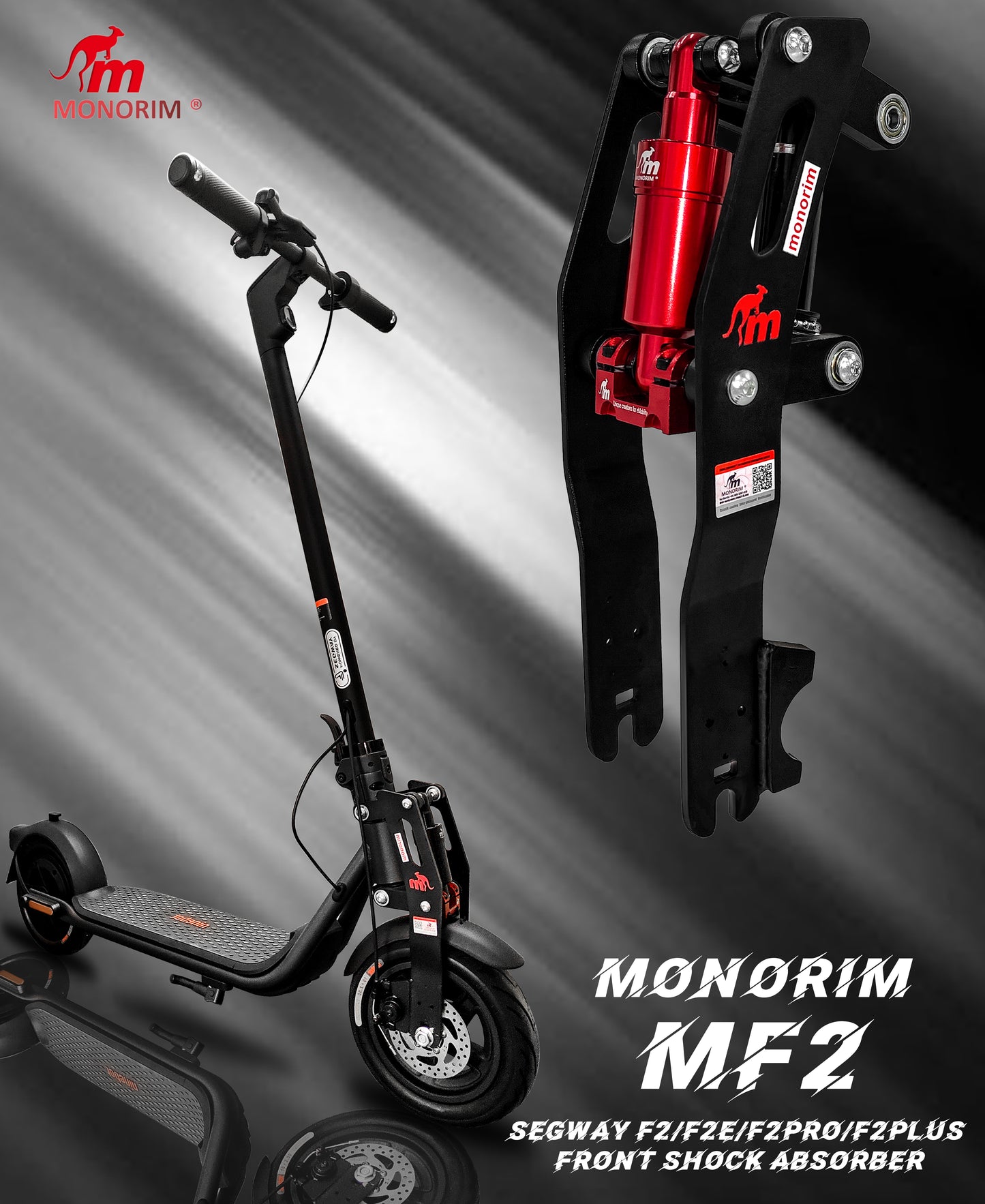 SUSPENSION AVANT MONORIM V4 / POUR XIOAMI STANDARD-PRO