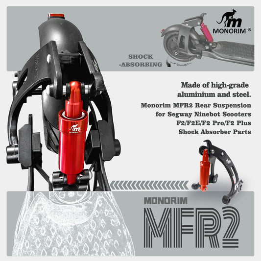 Suspension MONORIM trasera para SEGWAY F2 (NINEBOT)