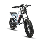 NAVY ebike FATBIKE Azul naval/Blanco