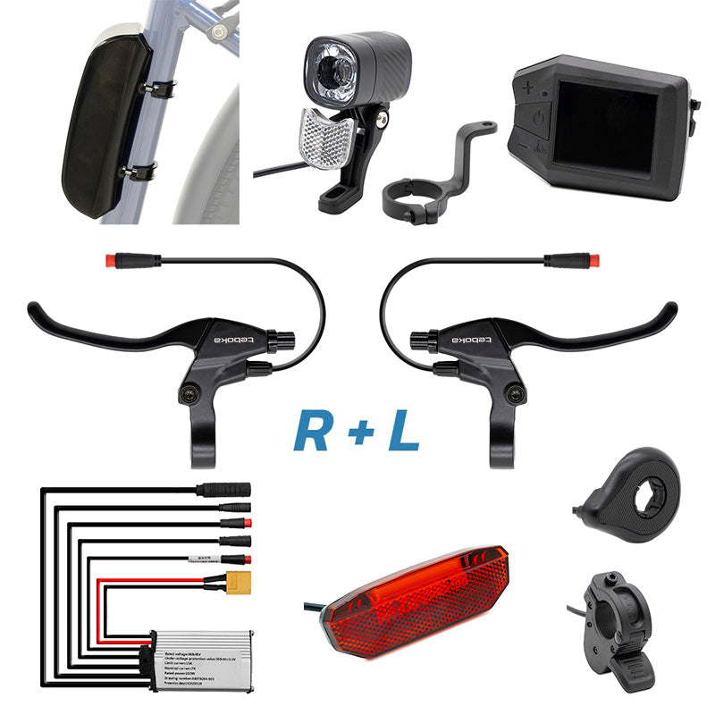 Kit electrónica para bicicleta EWEBK-001