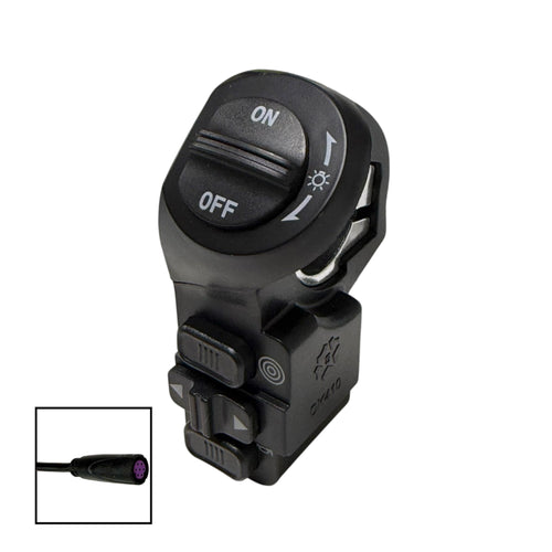 Botonera de manillar para intermitentes, luces, bocina y motores - ORIGINAL Smartgyro Crossover Dual