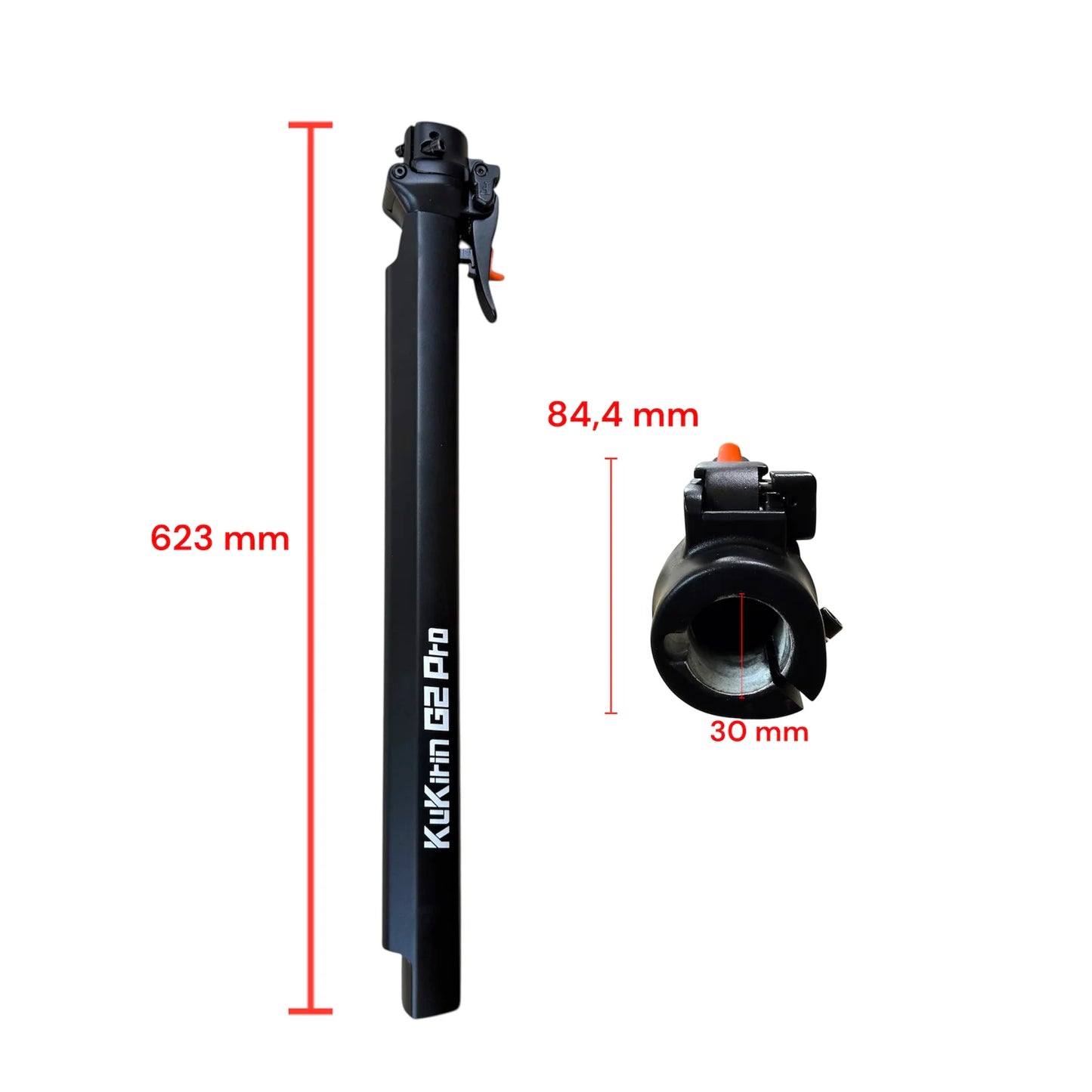 Mástil Para Patinete Kukirin G2 Pro Homologado Version 2024