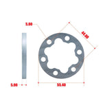Separador de disco de freno para patinete eléctrico – 5 mm