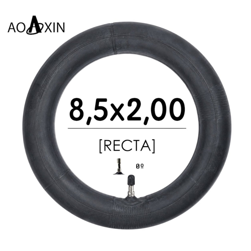 Cámara de aire 8,5×2 (válvula recta) [Aoxin]