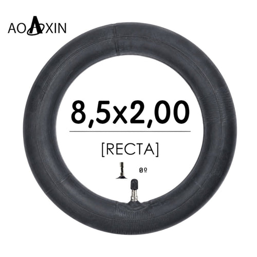 Cámara de aire 8,5x2 (válvula recta) [Aoxin]