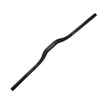 Manillar de Bici MTB Fibra de Carbono Color Plata