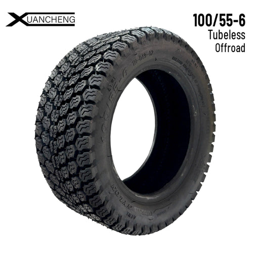 Neumático rueda cubierta 100/55-6 Tubeless [Xuancheng]