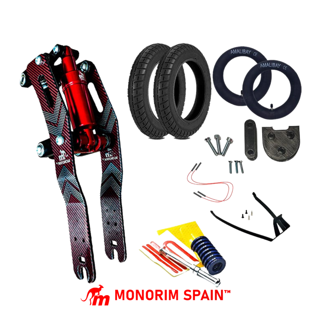 Pack Monorim delantera V5 + kit Wanda 10 pulgadas