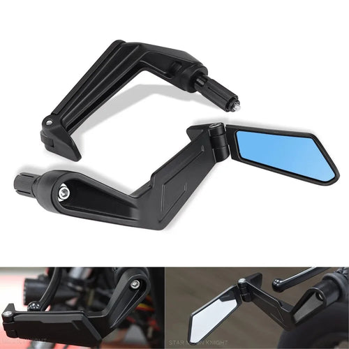 Protector de Maneta Anticaida Retrovisor Patinete Eléctrico Espejo de Manillar Ajustable