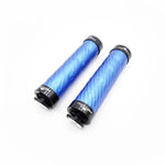 Puños Manguitos Carbono Azul
