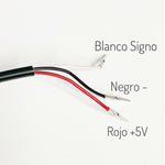 Acelerador genérico para patinetes y bicicletas eléctricas (3 pines - cable de 180cm)