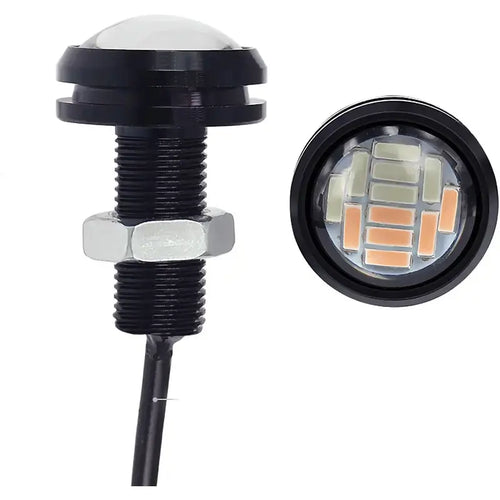 Luz LED Ojo de Águila (Pack de 2) Rojo-Amarillo (12 LEDs por luz)