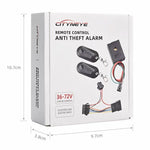 Alarma antirrobo para patinete eléctrico compatible con xiaomi 36V