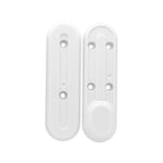 Tapa embellecedor blanco de tornillos para Xiaomi M365 y PRO (pack derecha + izquierda)