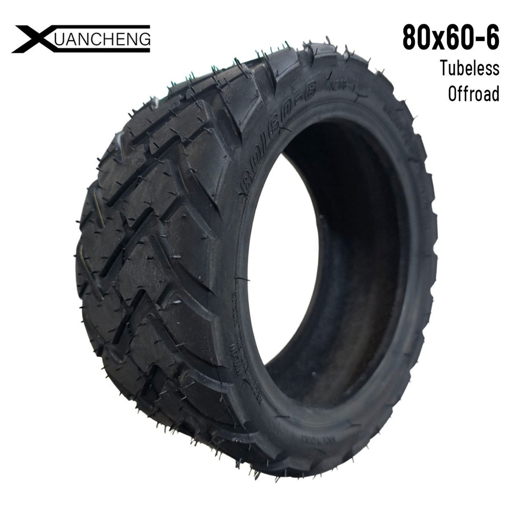 Rueda Cubierta Tubeless 80/60-6  [Xuancheng]