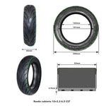 Rueda cubierta 10x2,3-6,5 [CST]