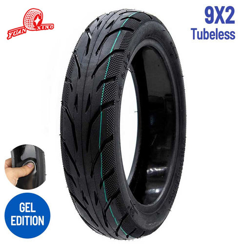 Neumático rueda cubierta 9x2-6,1 con gel antipinchazo [Yuanxing]