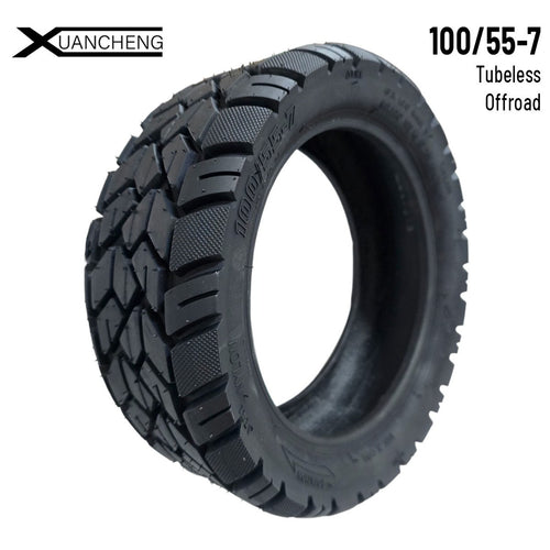 Neumático rueda cubierta 100/55-7 Tubeless Offroad [Xuancheng]