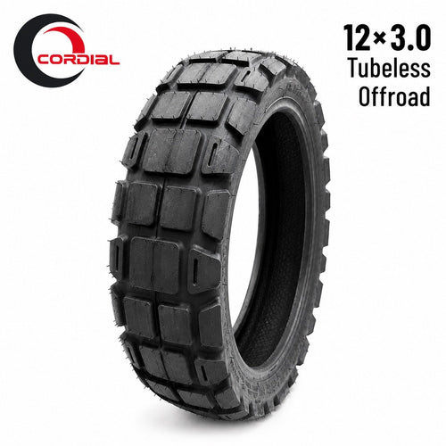 Neumático rueda cubierta 12x3,0 Offroad Tubeless