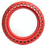 Rueda maciza 8,5x2 Agujereada ROJA Para Xiaomi [Nedong]