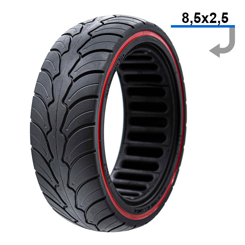 Ultraleichtes Vollrad 8x2,5-6,1/B58 (gültig für Dualtron Mini) 