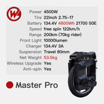 Monociclo eléctrico BEGODE Master Pro 50S 134.4V - 4800Wh