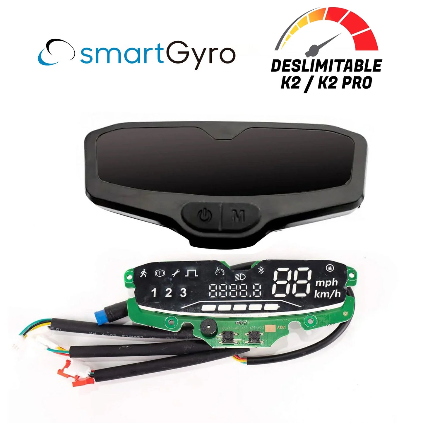 Display para Smartgyro K2 (DESLIMITABLE)