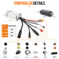 Kit conversión de bicicleta eléctrica con motor trasero 750W 48V – 27,5 pulgadas (Display: EKD01) [Bafang]