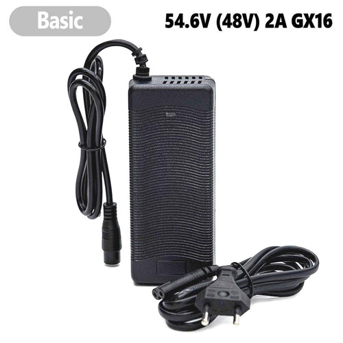Cargador 54,6V 2A (conector 3 Pines GX16)