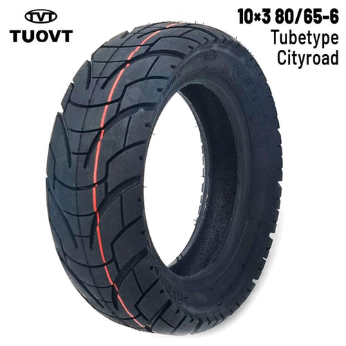 Neumático rueda cubierta 10x3 80/65-6 (Cityroad) [Tuovt]