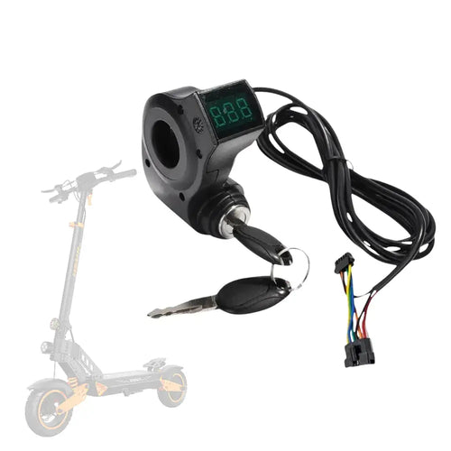 Llave encendido con Voltímetro Patinete Kamikaze K1