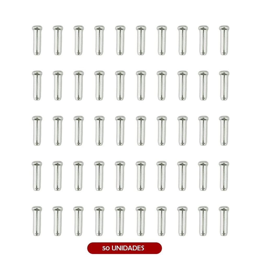 Tope cable freno (Pack 50 unidades) Plata
