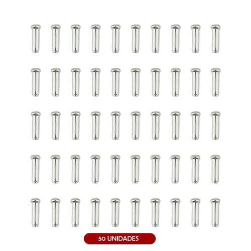 Tope cable freno (Pack 50 unidades) Plata
