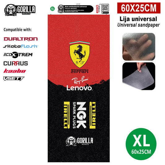 Autocollants Redbull X KTM pour Xiaomi (noir) – KIT COMPLET (26 autocollants) + BASE PRO/PRO2