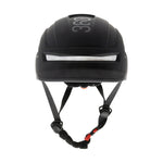 Casco CP02 urben con intermitente negro talla única
