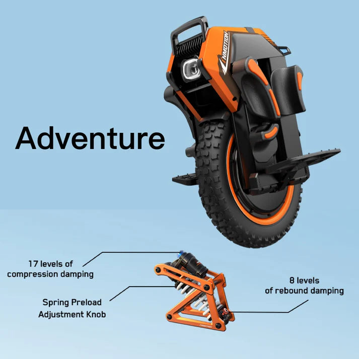 Monocycle d'aventure Inmotion V14