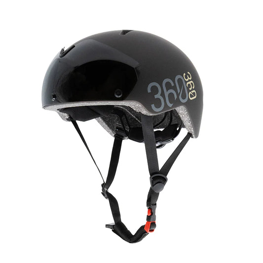 Casco con intermitente negro Sport - Gris