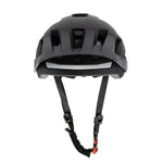 Casco negro con intermitente