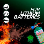 Extintor dieléctrico para baterías