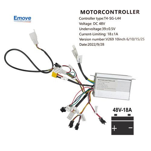 Controladora  48V-18A Zwheel