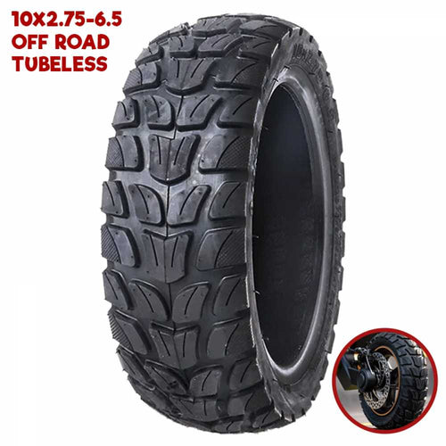 Cubierta 10x2.75-6.5 tubeless off-road compatible con patinete eléctrico Max G30