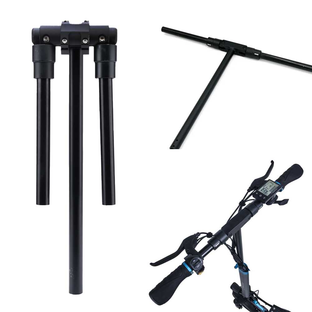 BARRA FRONTAL MÁSTIL MANILLAR PLEGABLE PATINETE ELÉCTRICO COMPATIBLE S