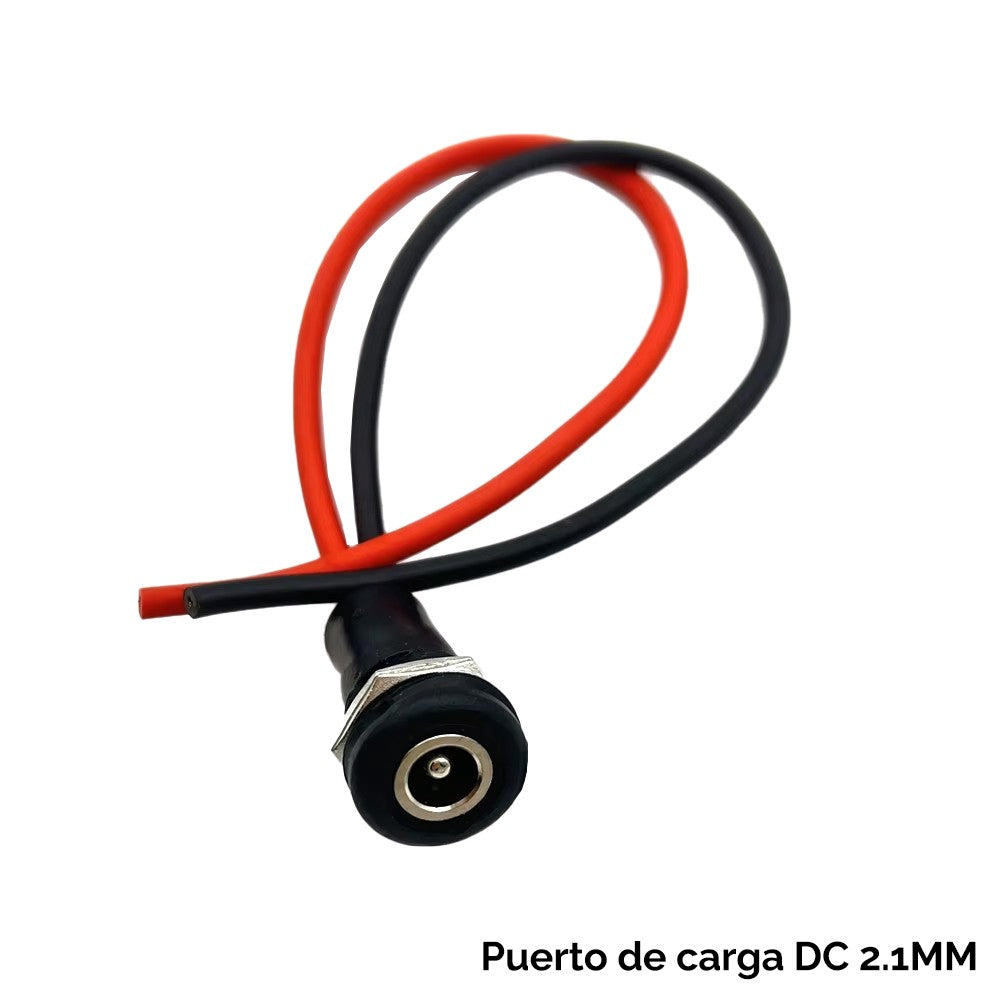 Puerto de Carga DC 2.1MM