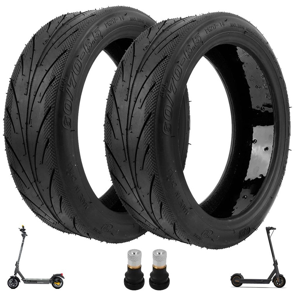Kit Cubiertas GEL tubeless 60/70-6.5 compatible con Smartgyro K2 y seg