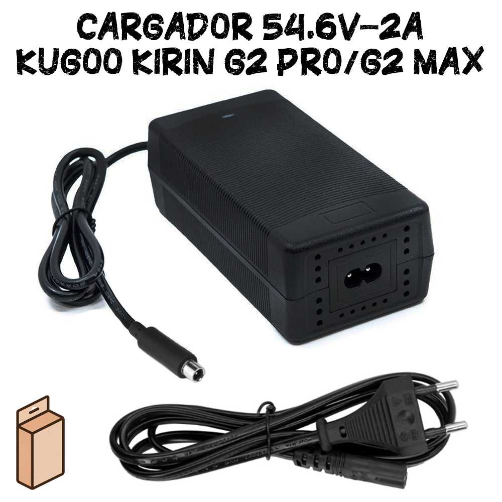Cargador 54.6V-2A compatible con KUKIRIN G2 PRO /G2 MAX