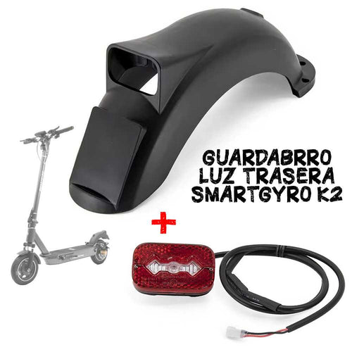 Guardabarros con luz de freno Smartgyro K2