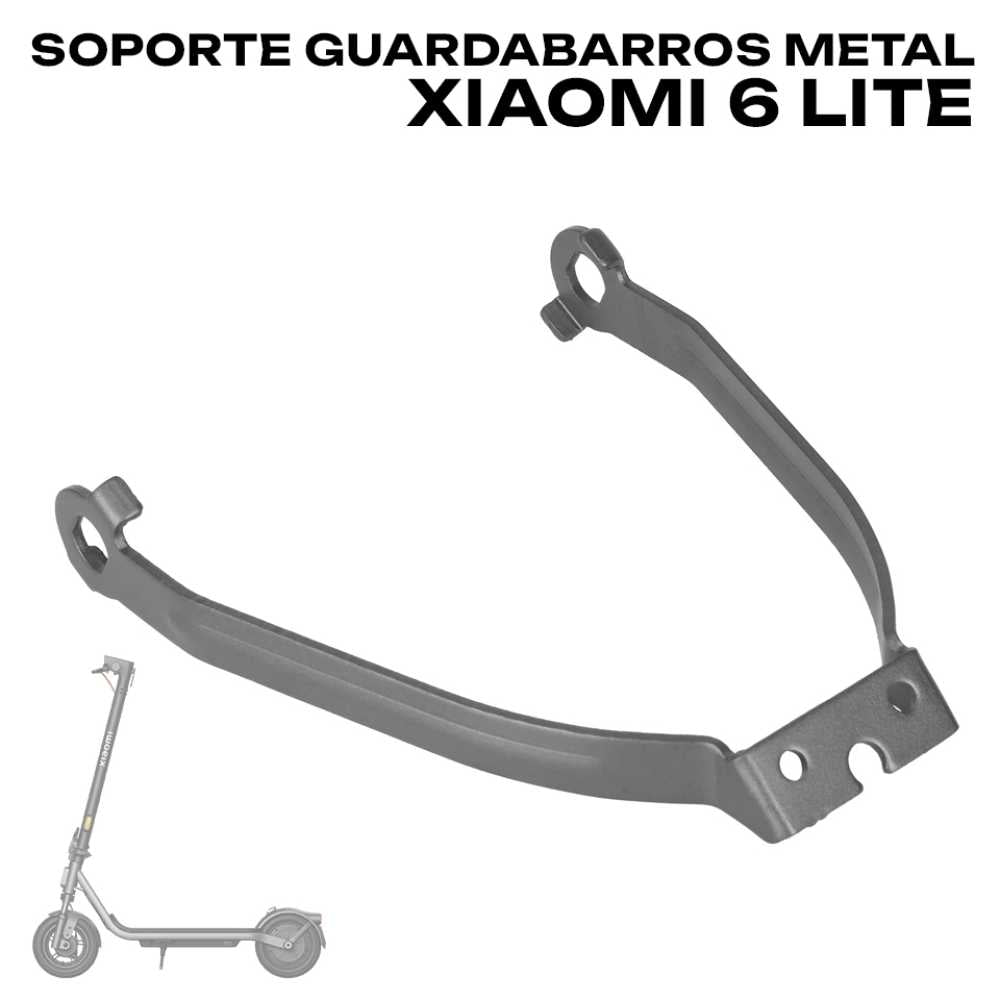 Soporte guardabarros metal Xiaomi 6 Lite