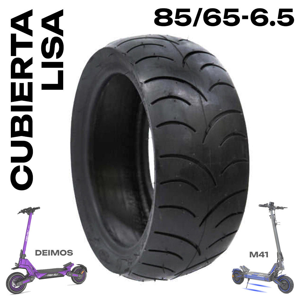 Cubierta lisa 85/65-6.5 compatible con Ecoxtrem Deimos / M41