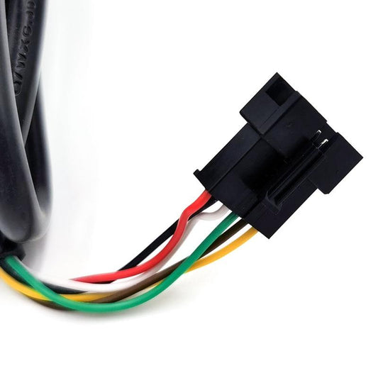 Acelerador de puño con indicador de batería (36V) y pulsador - conector SM