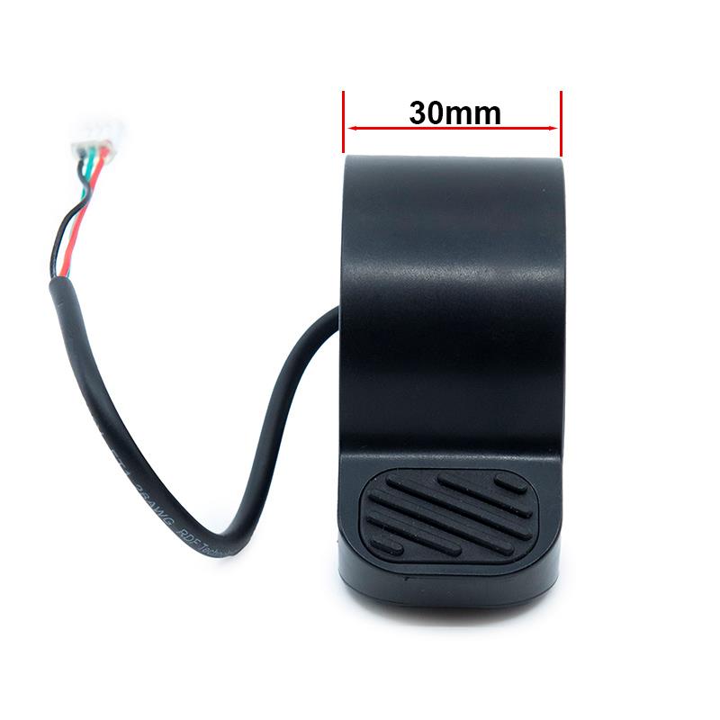 Acelerador negro 13cm Ninebot E2 E / E2 Plus [Ninebot] - Conector JST ZH